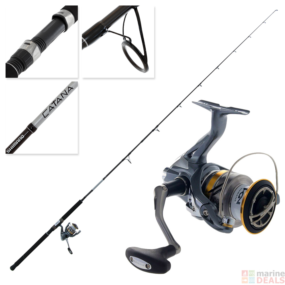 Buy Shimano Ultegra 4000FB XG and Catana Softbait Combo 6-8kg 7ft 3in ...