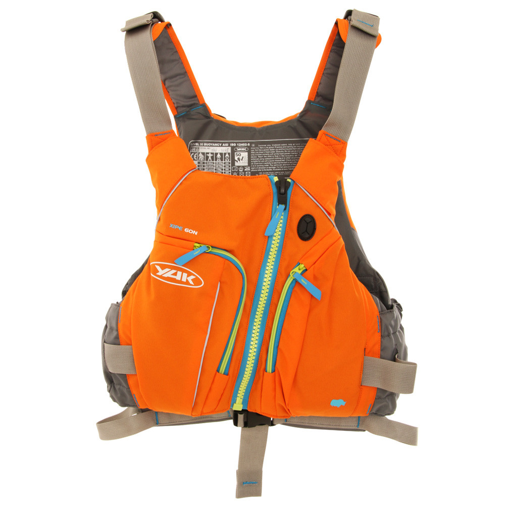 Buy Yak Xipe 60N Paddling Life Vest Orange online at MarineDeals.co.nz