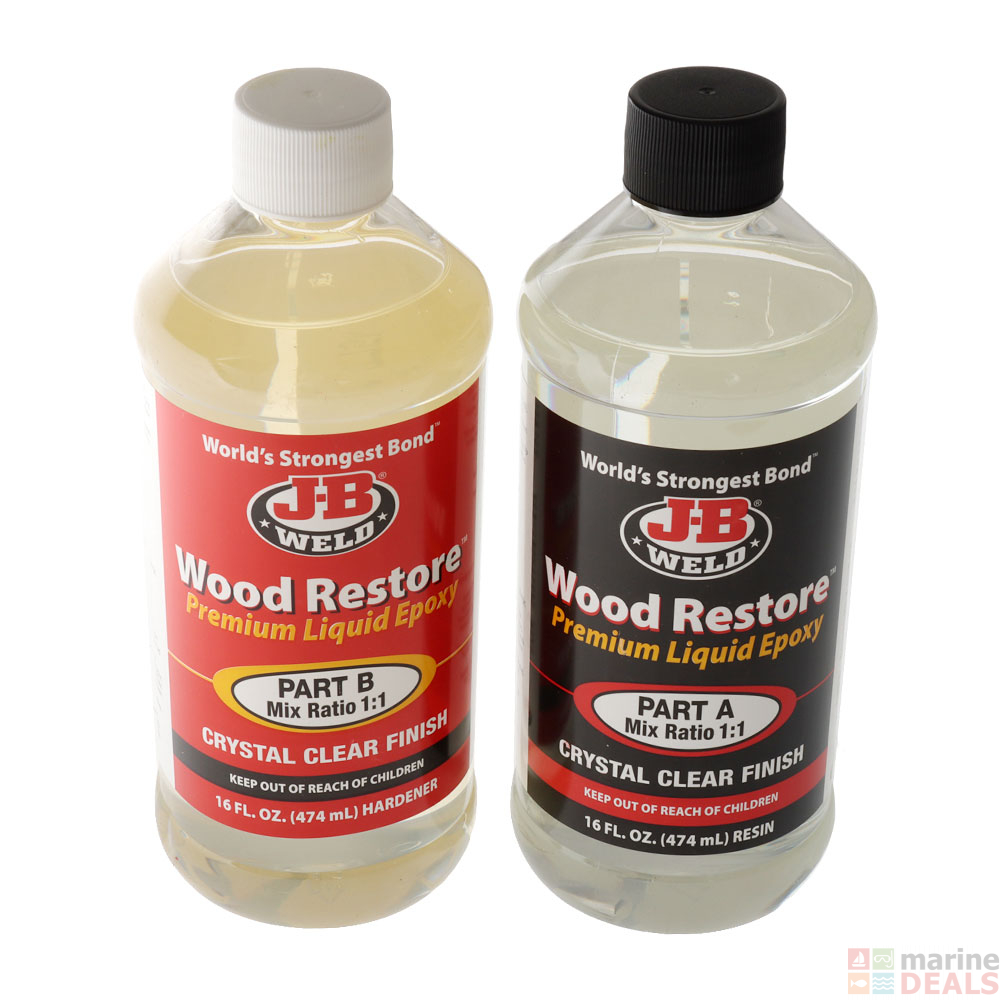 Buy JB Weld Wood Restore Premium Liquid Epoxy 946ml online at Marine