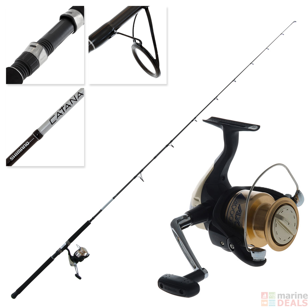 Buy Shimano AX FB 4000 and Catana Soft Bait Combo 7ft 3in 6-8kg 2pc ...