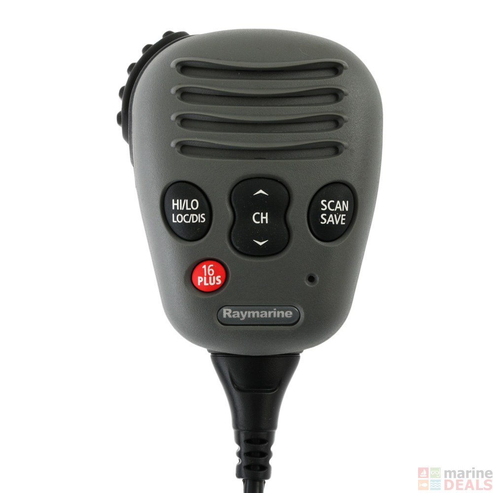 Buy Raymarine Ray218E VHF Radio Handheld Fist Mic online at Marine