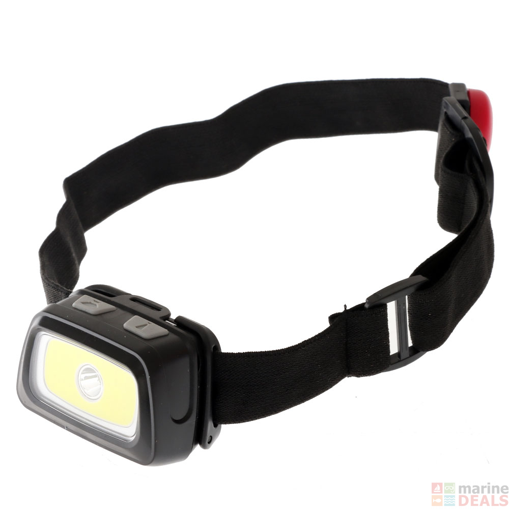 Buy 3W LED Headlamp with White/Red/Green LEDs online at MarineDeals.co.nz