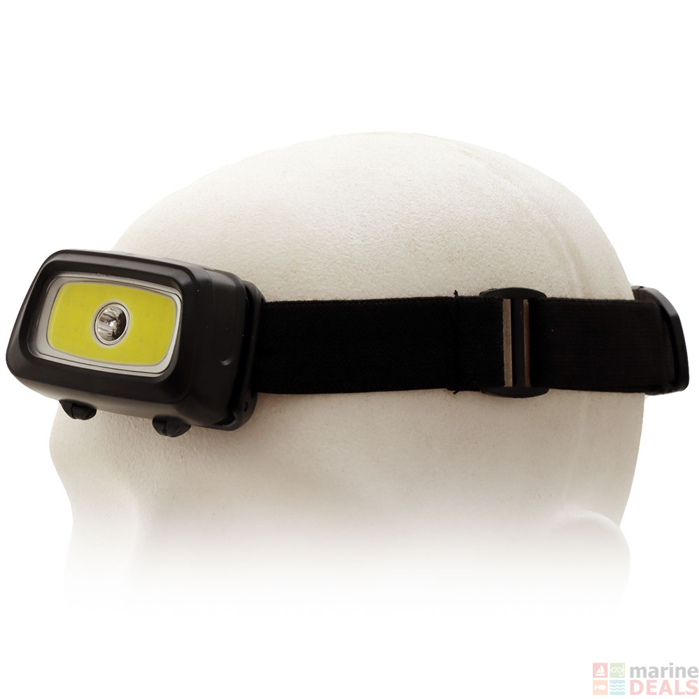 Buy 3W LED Headlamp with White/Red/Green LEDs online at MarineDeals.co.nz