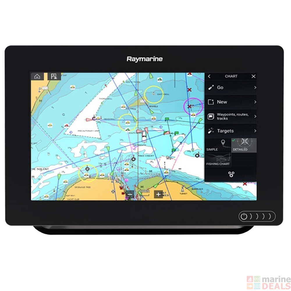 Buy Raymarine Axiom 9'' GPS Chartplotter with Navionics Plus NZ/AU Chart Card online at Marine