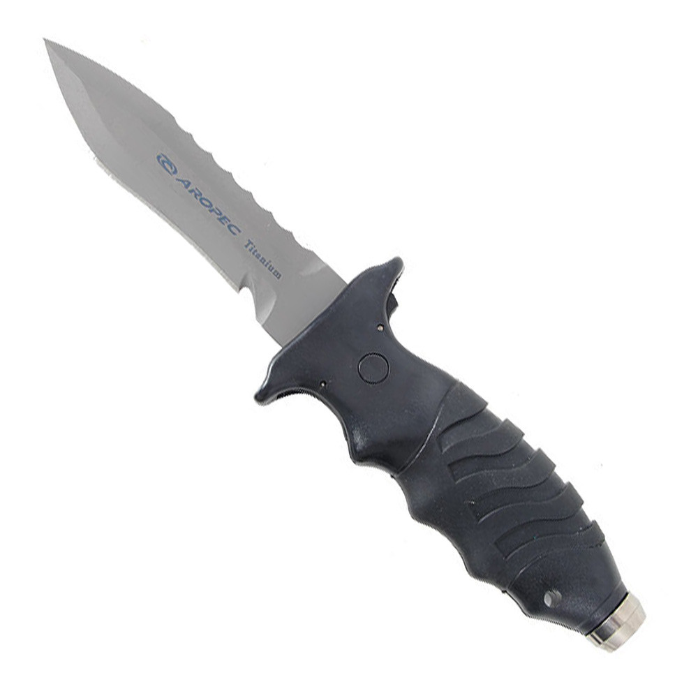 Buy Aropec Titanium Dive Knife 5in online at MarineDeals.co.nz