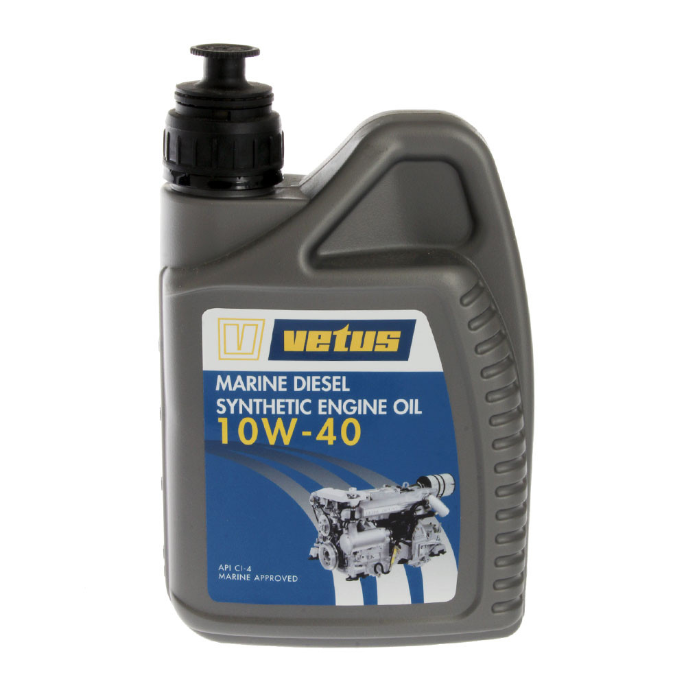 Buy VETUS Marine Diesel Synthetic Engine Oil 10W40 1L online at Marine