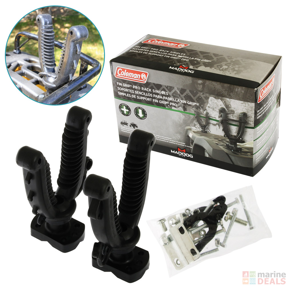 Buy Coleman MadDog Fin Grip Pro Rack online at MarineDeals.co.nz