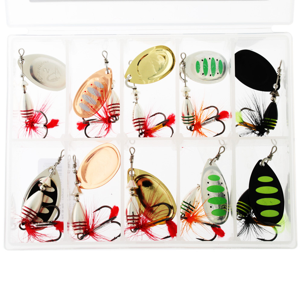 Buy Savage Gear Rotex Spinner Trout Lures Kit 2 and 3 Qty 10 online