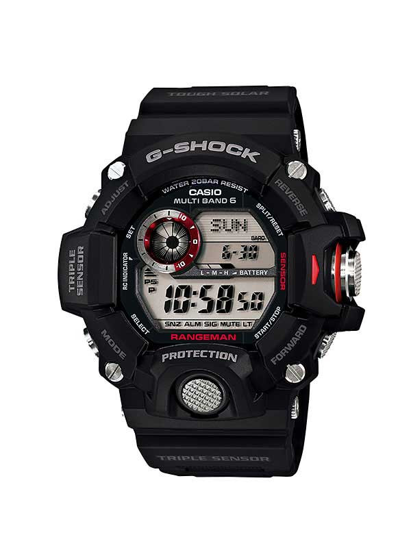 triple sensor watch means