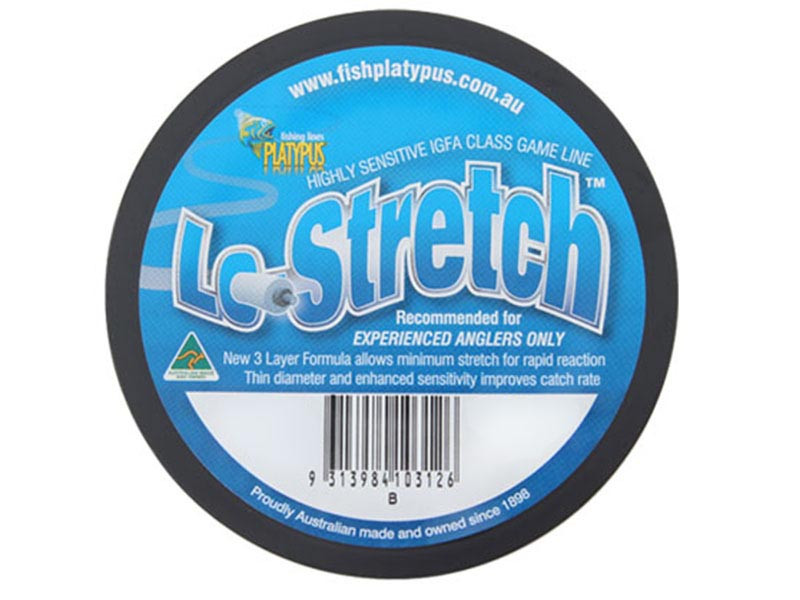 Buy Platypus LoStretch IGFA Monofilament Line Blue 10kg 300m online at
