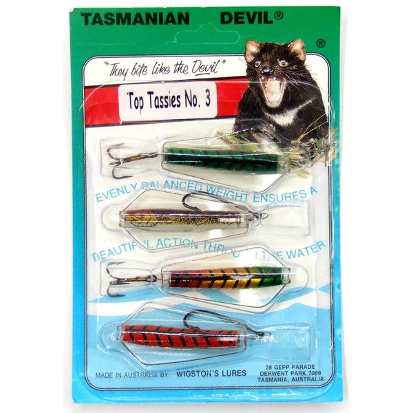 Buy Tasmanian Devil Top Tassies No. 3 Pack online at Marine-Deals.co.nz