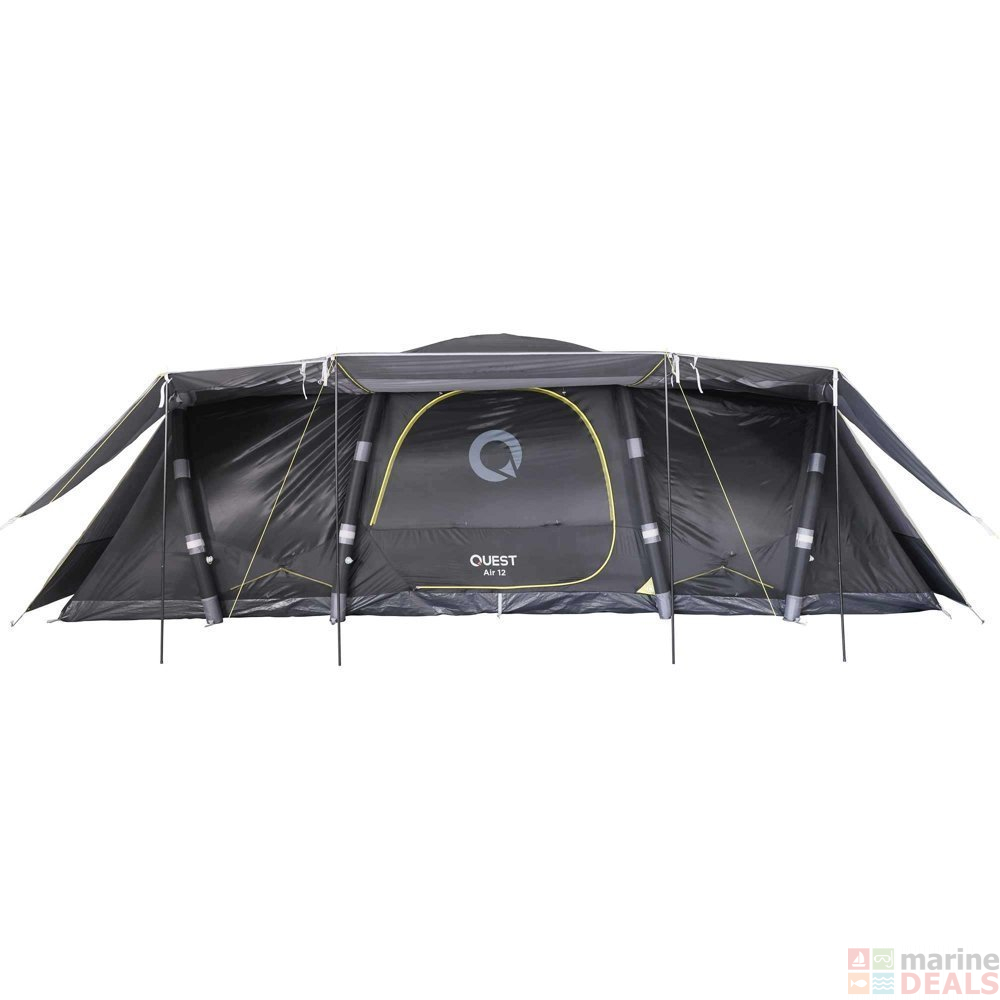 Buy Quest Air Frame 12 Person Inflatable Tent online at MarineDeals.co.nz