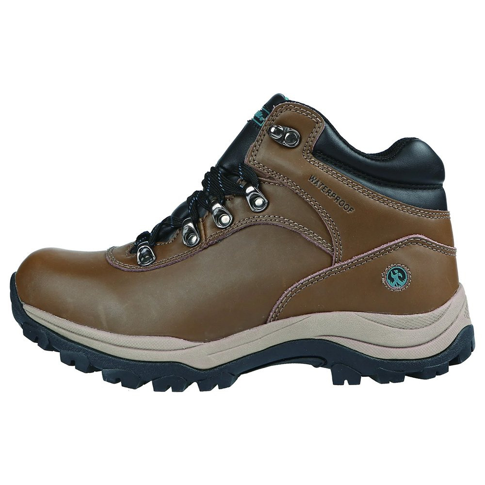 Northside Apex Lite Womens Mid Hiking Boots Brown/Teal US7 Boots