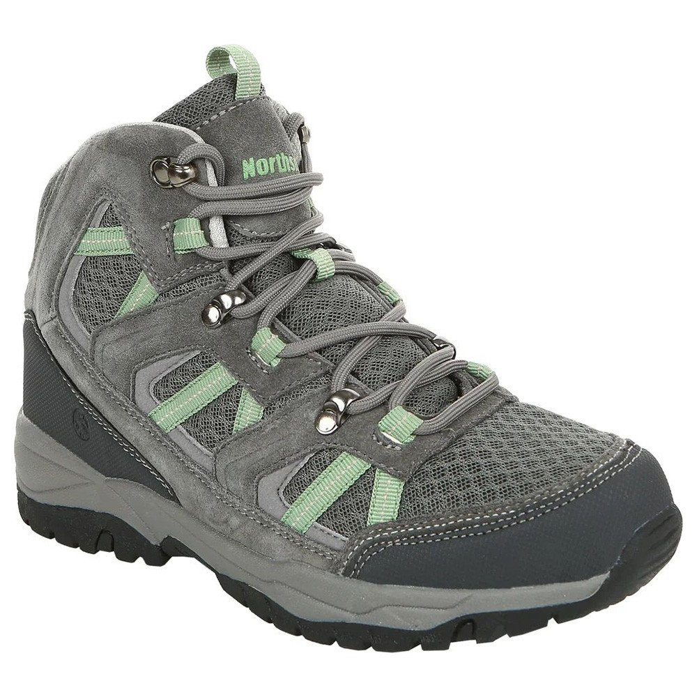 Northside Arlow Canyon Womens Mid Hiking Boots Grey/Sage US9 Boots