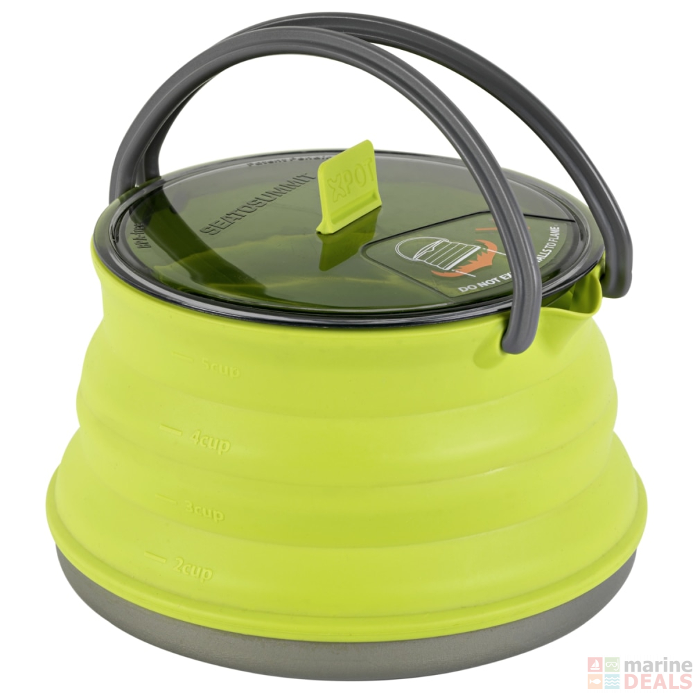 Buy Sea to Summit XKettle Collapsible Camping Kettle 1.3L Lime online