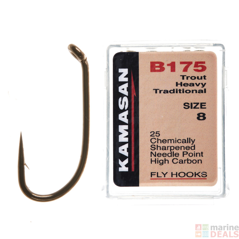 Kamasan B175 Trout Heavy Traditional Fly Hooks Trout Hooks Hooks