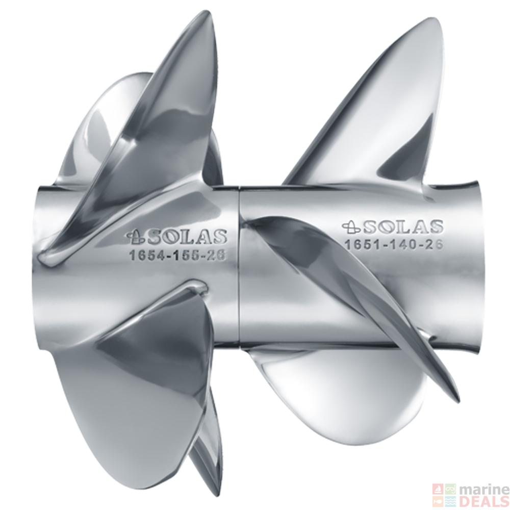 Buy SOLAS 165416018 B3 Dual Prop Front Propeller Mercruiser Bravo III