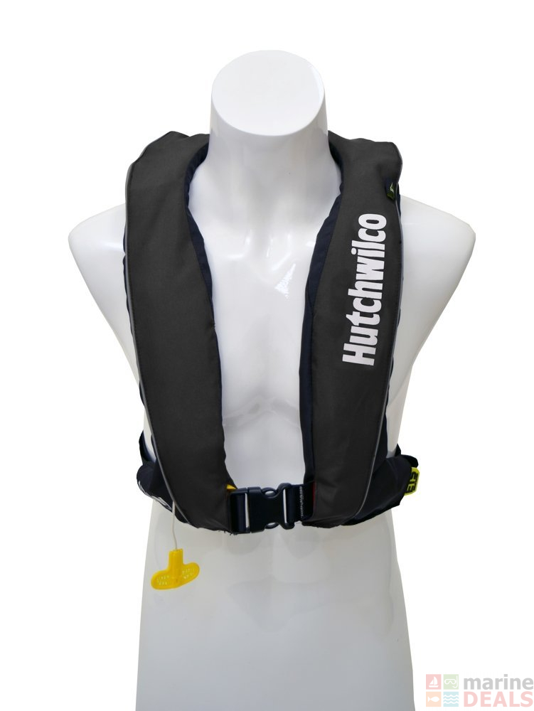 Buy Hutchwilco Classic 170n Manual Inflatable Life Jacket Charcoal 