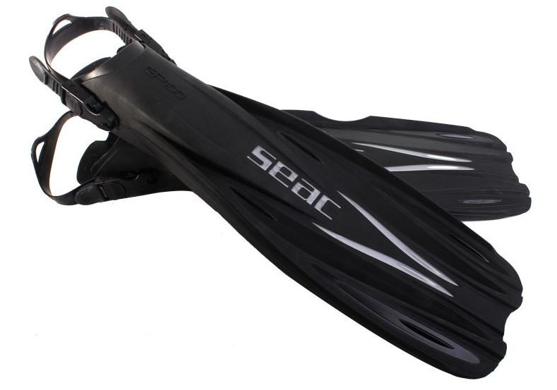Buy Seac GP100 Scuba Dive Fins Black S/M online at MarineDeals.co.nz