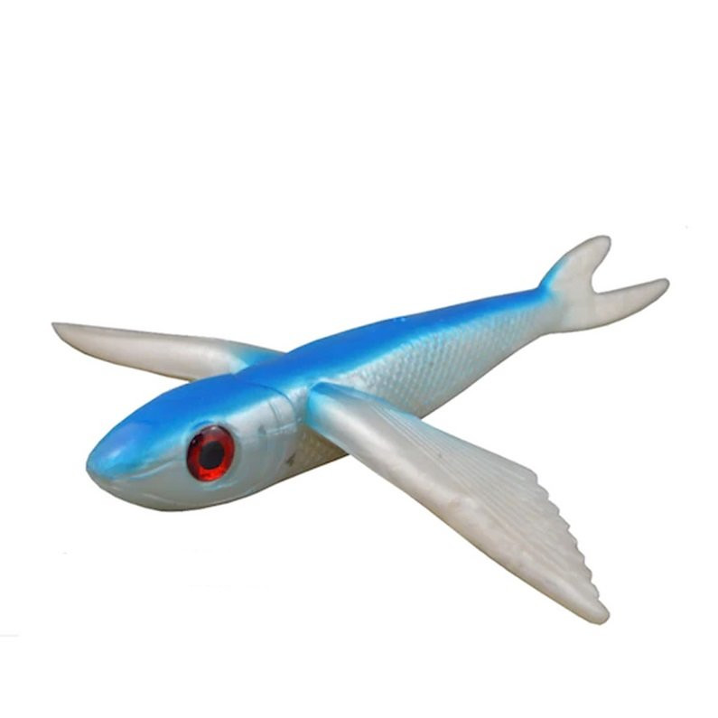 Buy Viper Tackle Flying Fish Teaser Blue/White Single online at Marine