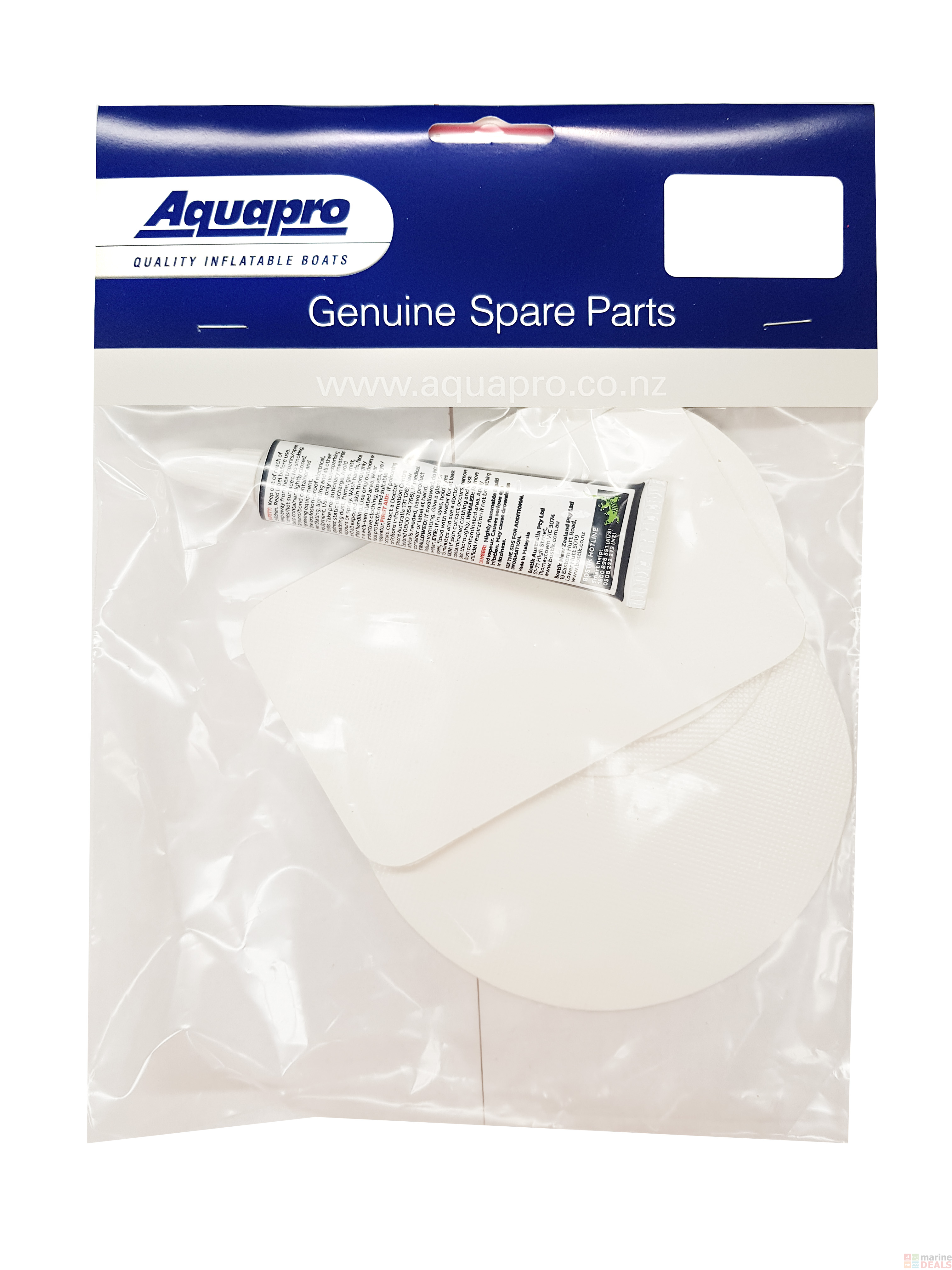 Buy Aquapro Inflatable Boat PVC Repair Kit online at MarineDeals.co.nz