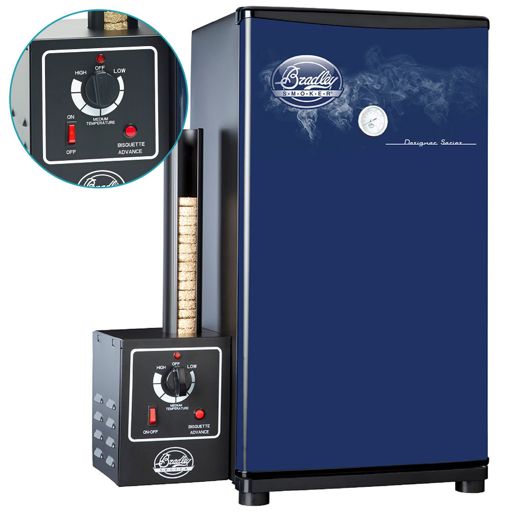 Buy Bradley 4 Rack Original Smoker Designer Series Blue online at