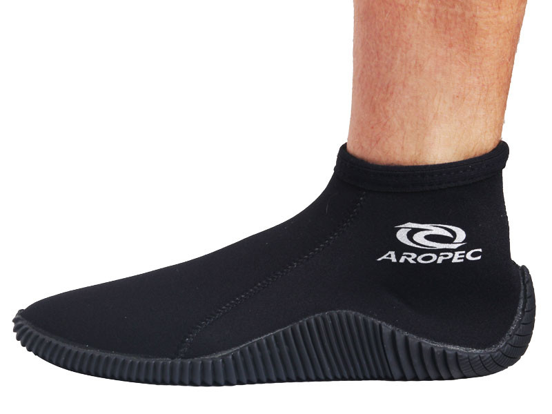 Buy Aropec Low Cut Dive Boots with Rubber Sole 3mm online at Marine
