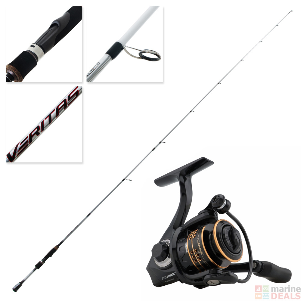 Buy Abu Garcia Pro Max 20 and Veritas 3.0 Softbait Combo 7ft 2in 1-3kg ...