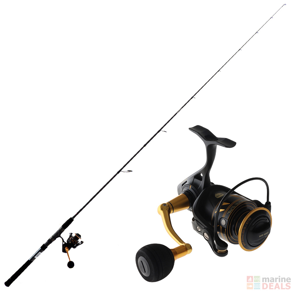 Buy PENN Slammer IV 2500 Regiment Black Ops II Softbait Combo 7ft 4-8kg ...