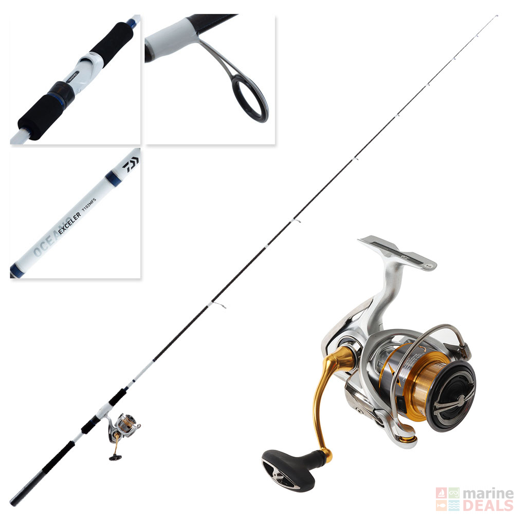 Buy Daiwa 21 Freams LT 3000 Exceler Oceano Softbait Combo 7ft 10in 4 ...