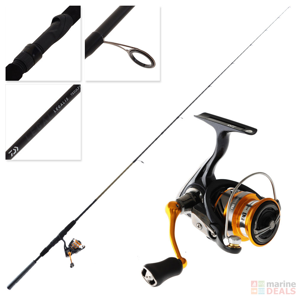 Buy Daiwa 19 Revros LT 2000 Legalis 702ULFS Freshwater Spin Combo 7ft 1 ...