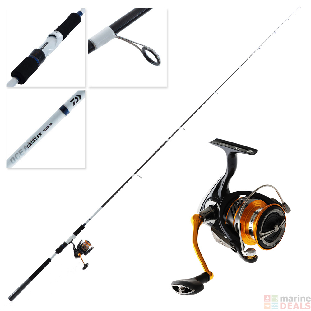 Buy Daiwa 19 Revros LT 4000-C Exceler Oceano Softbait Combo 7ft 6in 5 ...