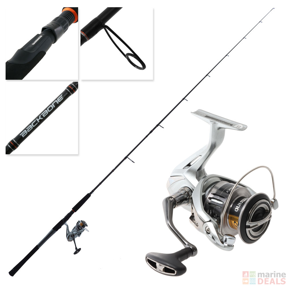 Buy Shimano Nasci 4000XG FC Backbone Softbait Spin Combo 7ft 5-8kg 2pc ...