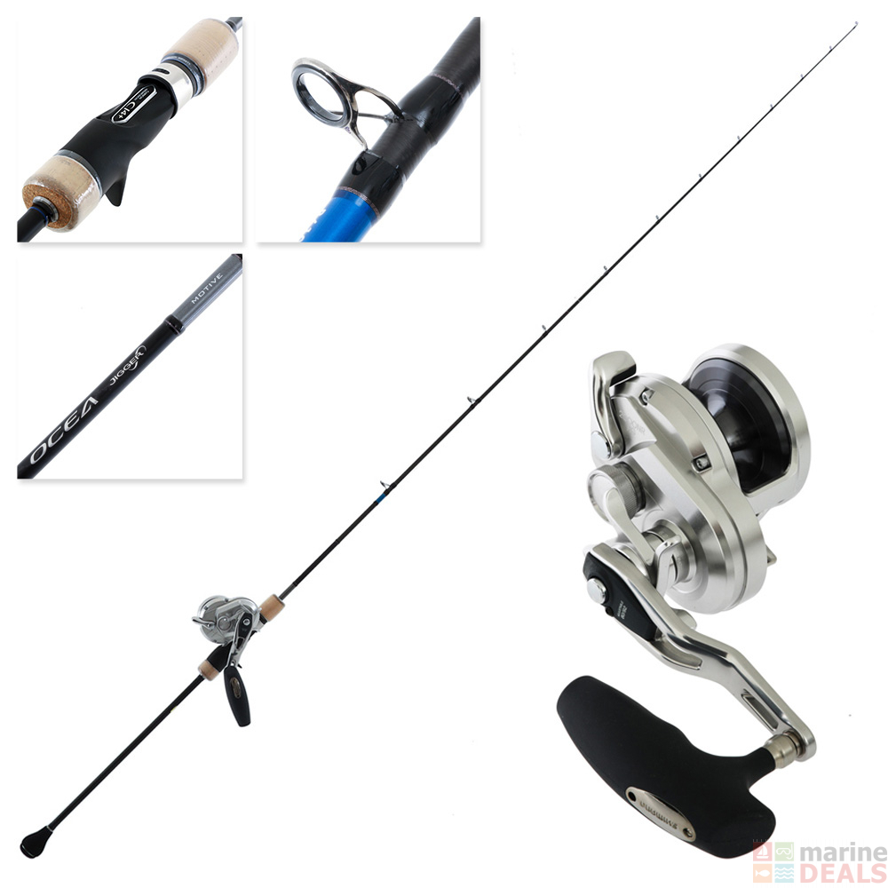 Buy Shimano Ocea Jigger 2000NR HG Motive B610-4 OH Slow Jig Combo 6ft ...