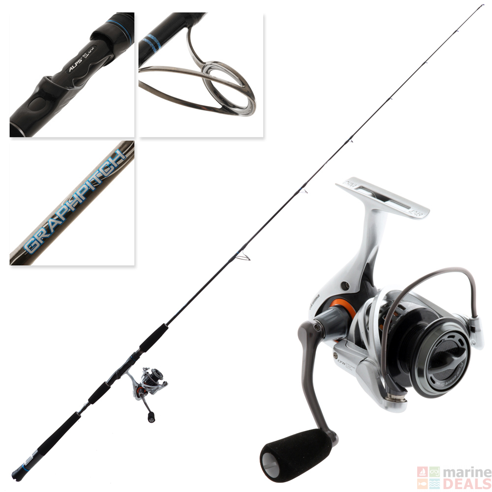 Buy Okuma Helios SX-30 Graphpitch Slow Jig Spin Combo 6ft 3in PE0.5-1.5 ...