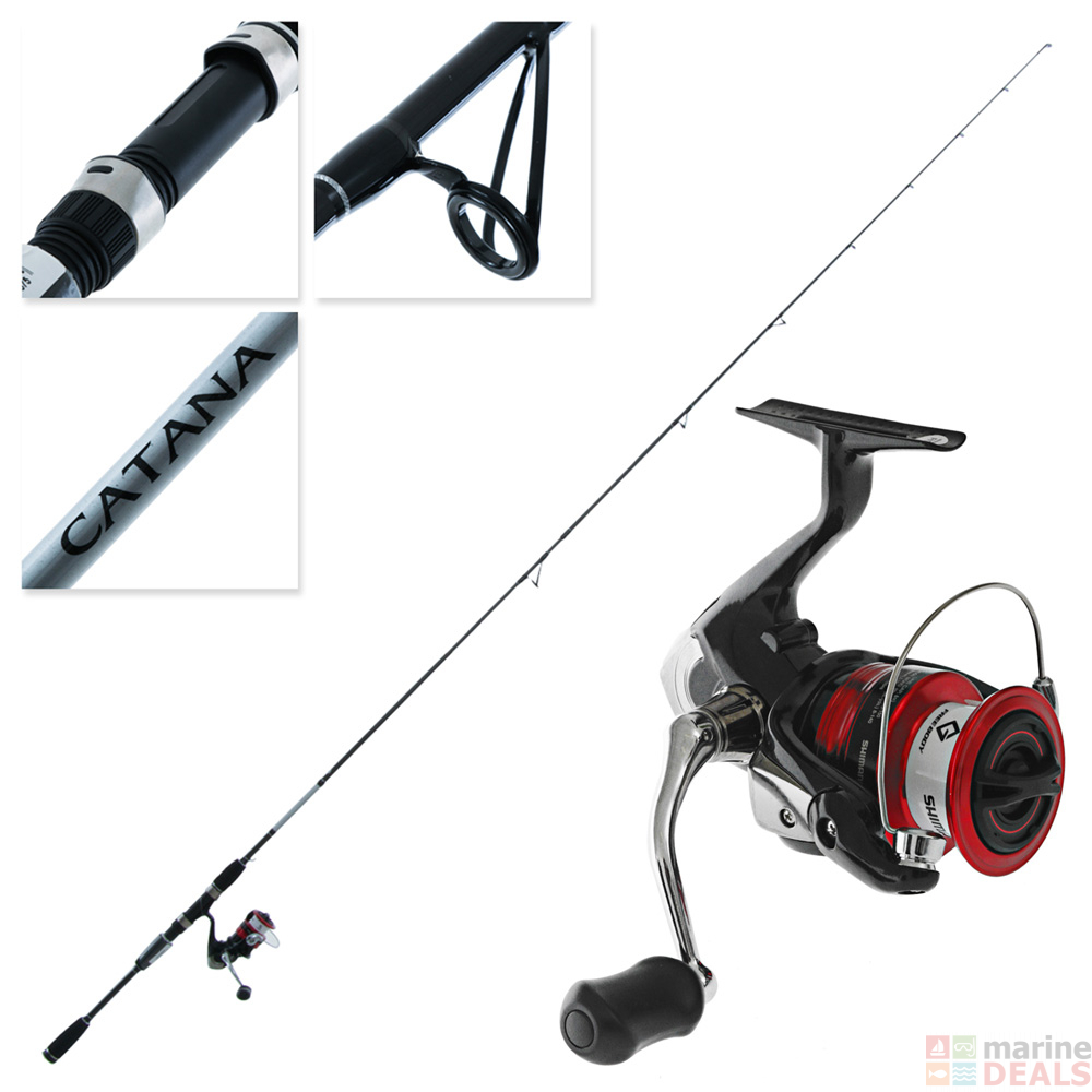 Buy Shimano Sienna 2500 FG Catana Egi Squid Combo 7ft 6in 3-6kg 2pc ...