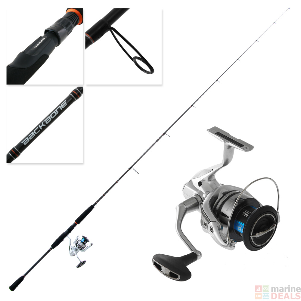 Buy Shimano Stradic FL 4000 XG Backbone Softbait Combo 7ft 5-8kg 2pc ...