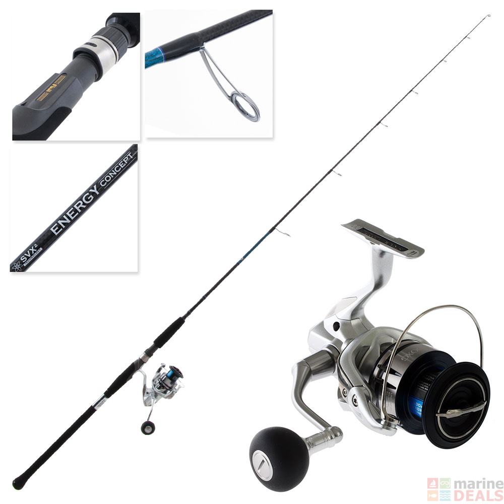 Buy Shimano Stradic FL C5000 XG Energy Concept Slow Jig Combo 6ft 4in ...