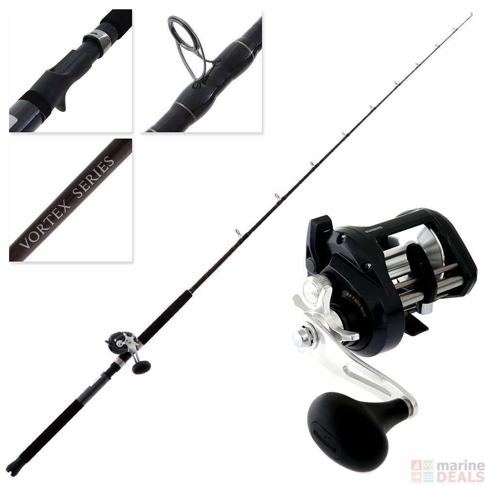 Shimano Tekota 600 A-HG Vortex Boat Combo 6ft 10in 6-10kg 1pc - Boat ...