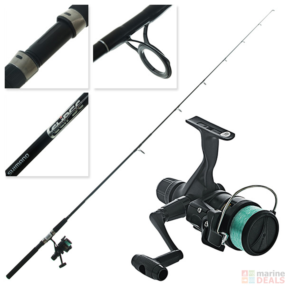 Buy Shimano IX 2000 and Eclipse Spinning Rod and Reel Combo 6ft 6in 2 ...