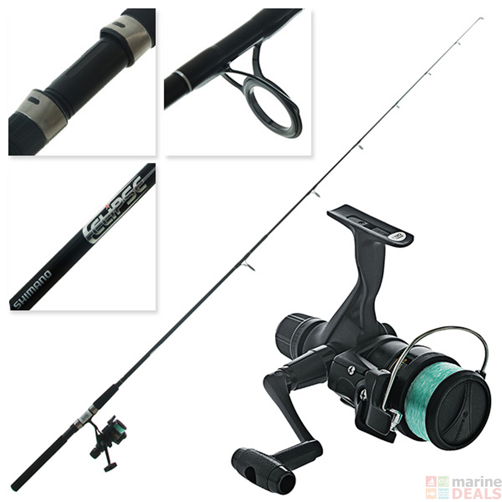Buy Shimano IX 2000 and Eclipse Spinning Rod and Reel Combo 6ft 6in 25kg 2pc online at Marine