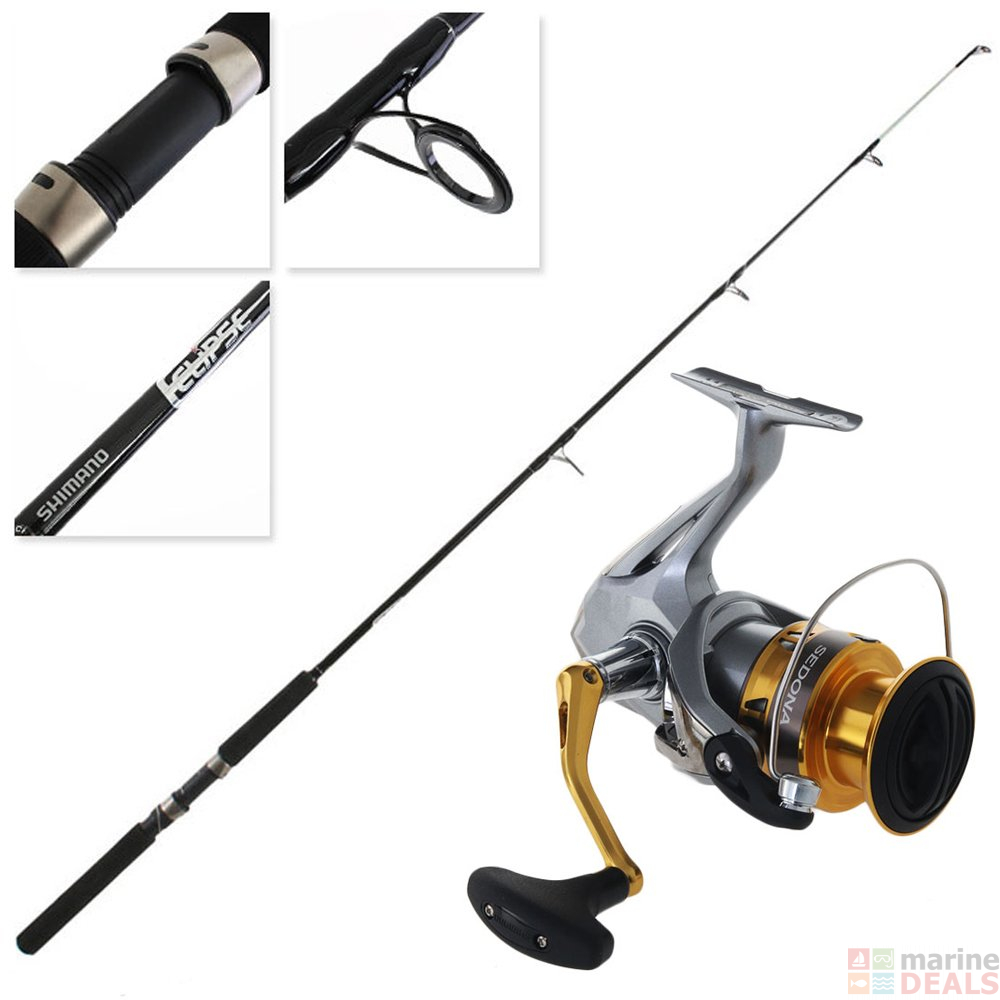 Buy Shimano Sedona 4000 FI XG Eclipse Kayak Spin Combo 5ft 4-8kg 1pc ...