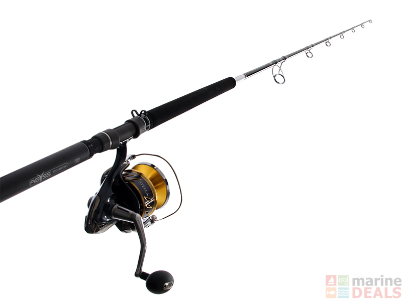 Buy Shimano Stella Swb Abyss Sw Spinning Pitch Bait Combo 6ft 4in 40 100lb 1pc Online At Marine Deals Co Nz