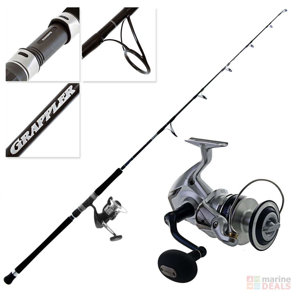 Buy Shimano Saragosa 10000 SW Grappler Type J Jigging Combo 5'3'' PE8 ...