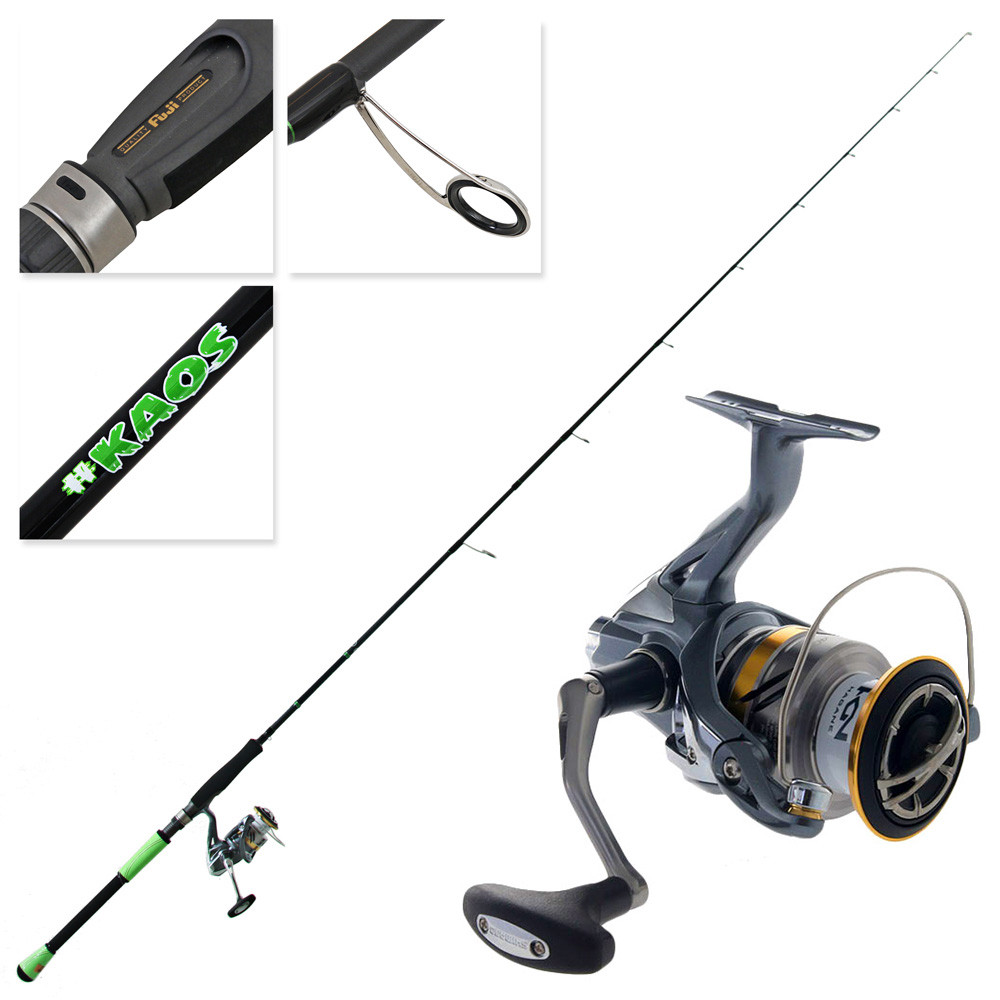Buy Shimano Ultegra 4000FB XG and KAOS Spinning Combo Lime Green 7ft