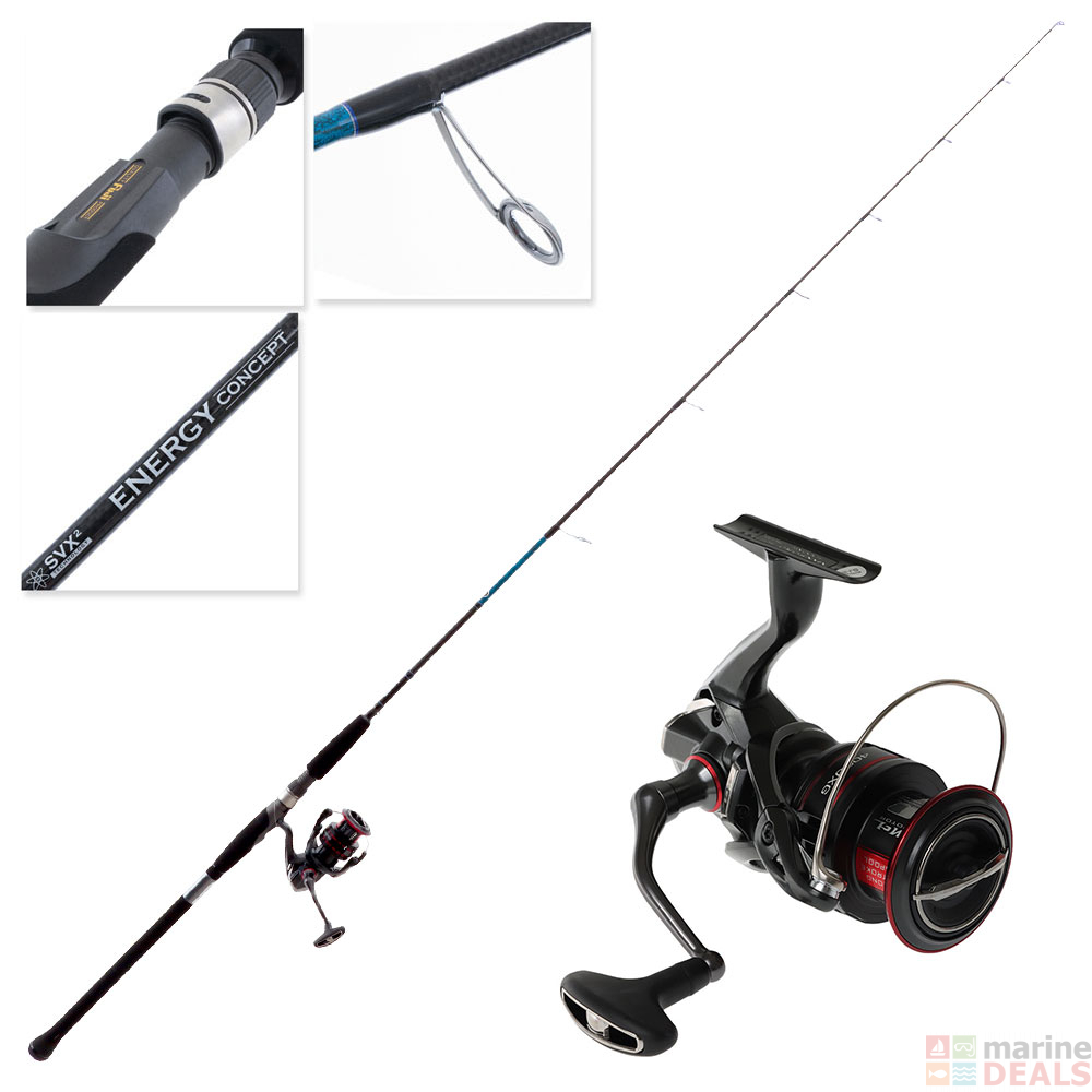 Buy Shimano Vanford 4000 XG Energy Concept Spin Jig Combo 6ft 4in 80 ...