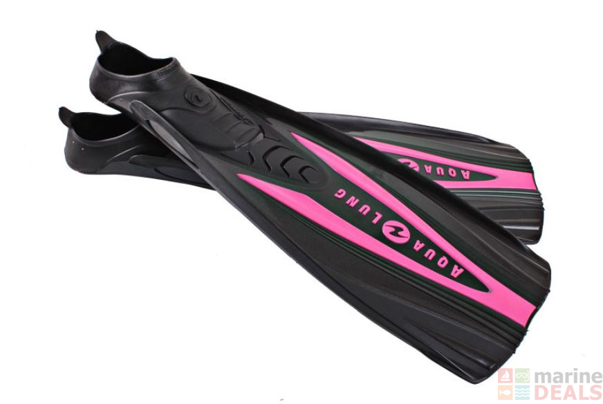 Buy Aqualung Express Snorkeling Fins Pink Black Ladies US8/9 online at