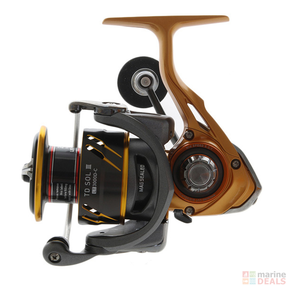 Buy Daiwa TD Sol III LT 3000 Black Supercasta 701MFS Softbait Combo 7ft 46kg 1pc online at