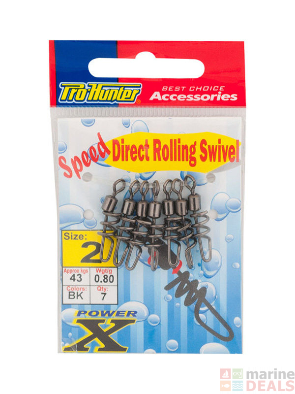 Buy Pro Hunter Speed Direct Rolling Swivel Size 2 online at Marine
