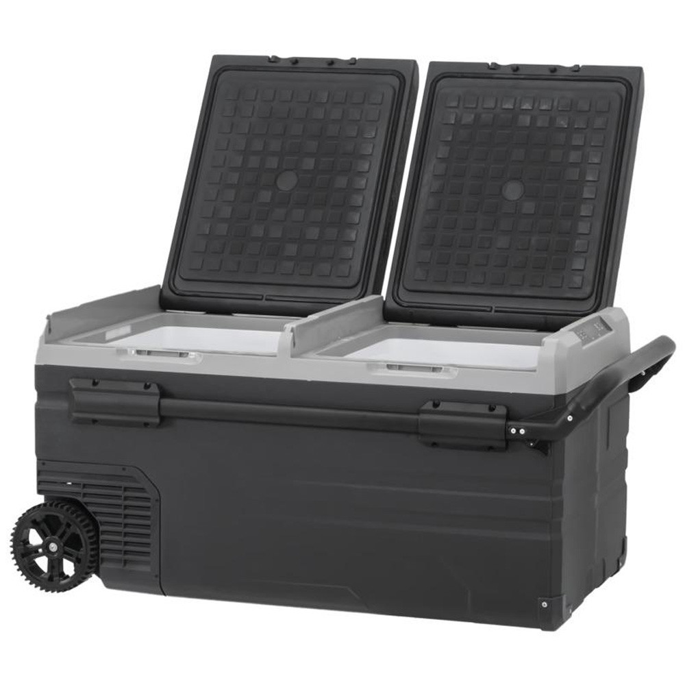 Buy Brass Monkey Dual Zone Fridge/Freezer 75L with Wheels online at